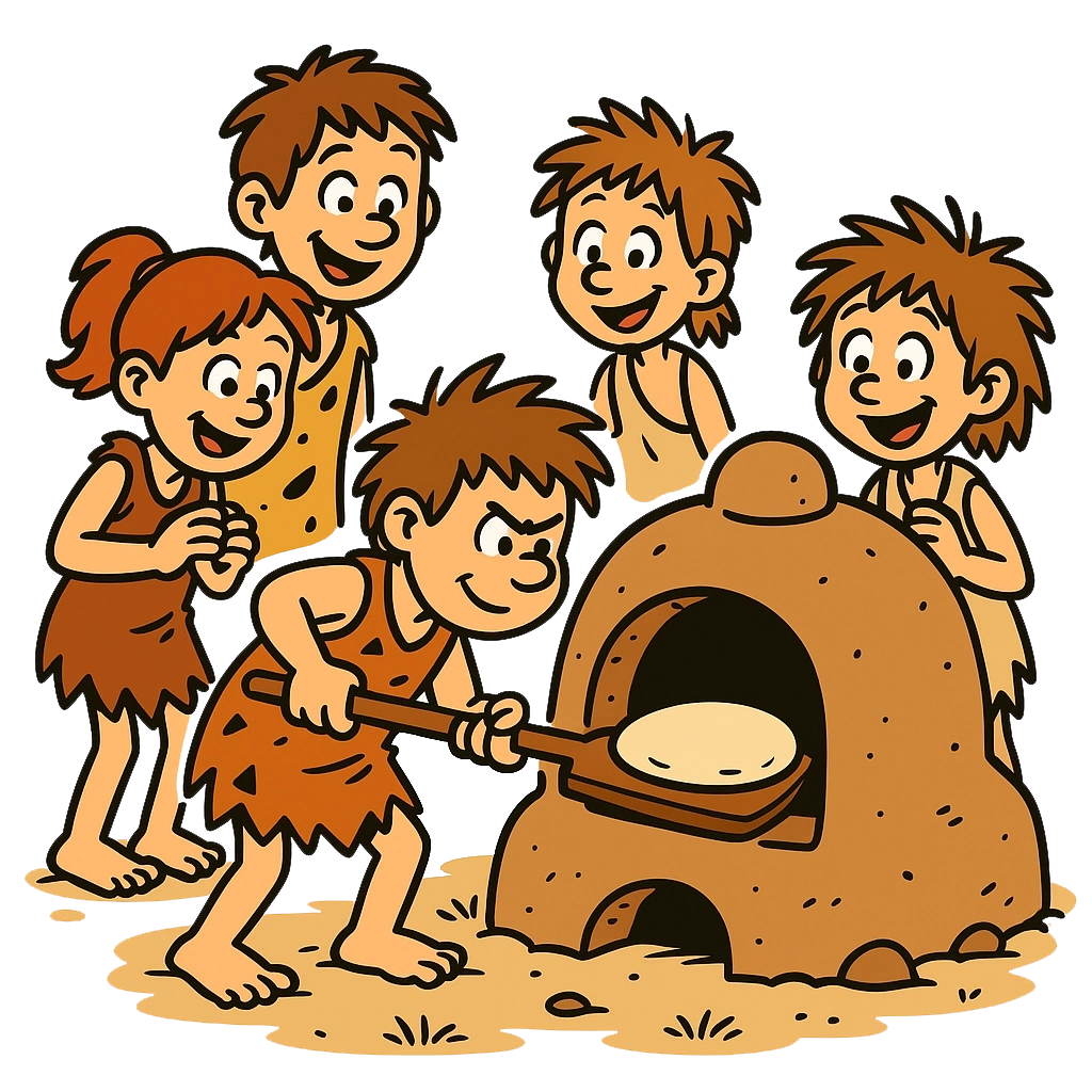 Brot backen im Steinzeitofen 🫓